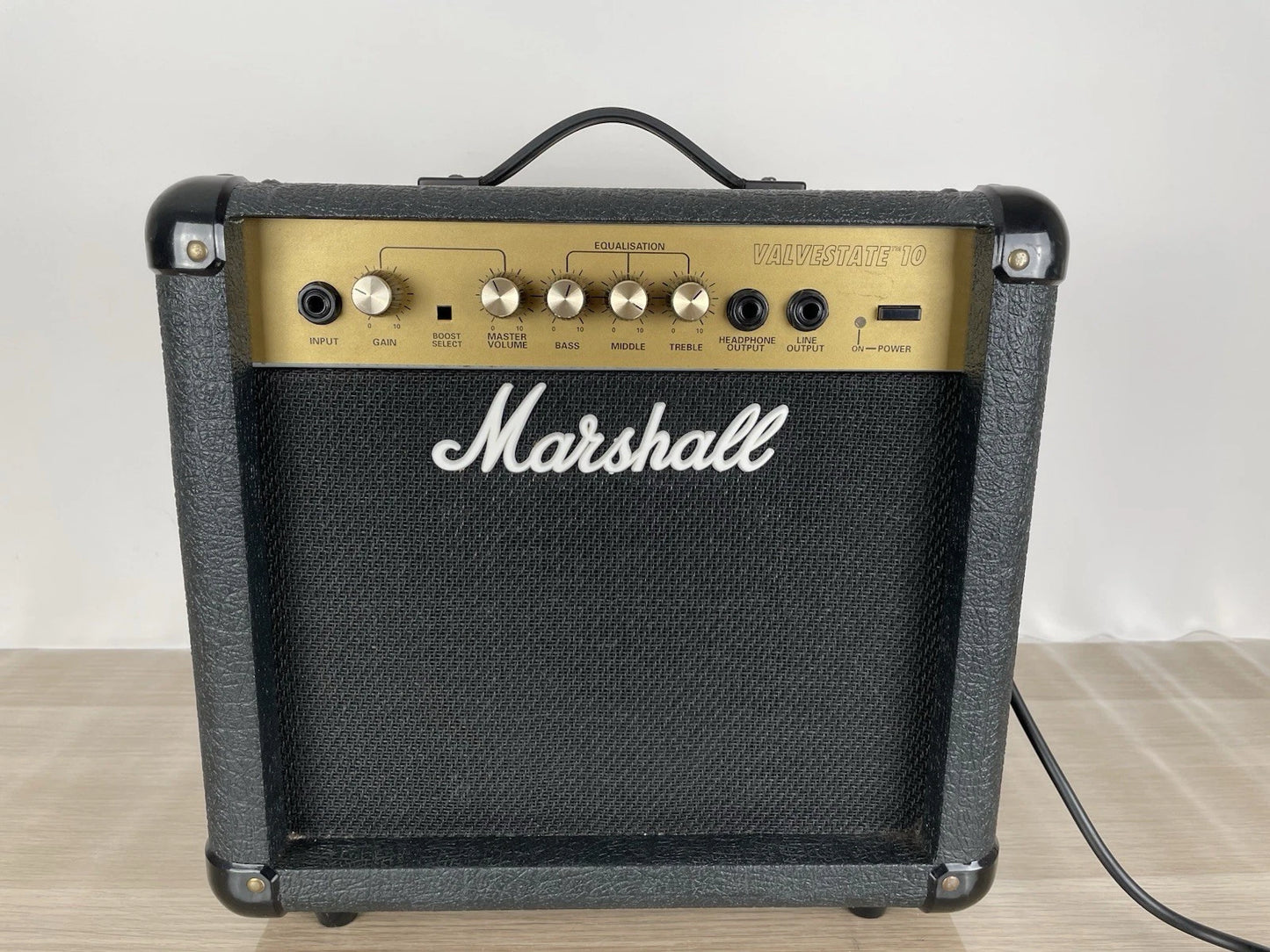 Amplificatore Marshall Valvestate tm 10 UK Legno Tolex Nero Anni 90