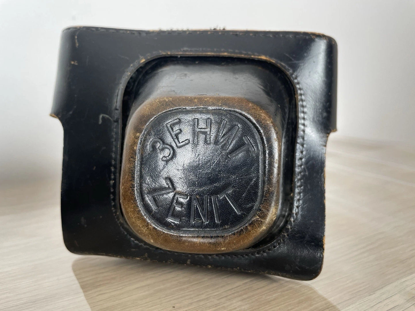 Fotocamera Analogica Zenit E Reflex 35mm URSS Anni 70 Nera Argento Con Custodia