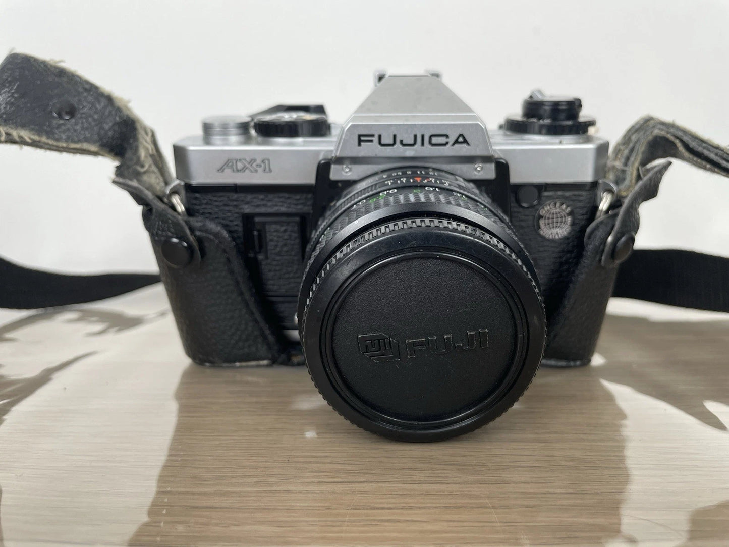 Fotocamera Analogica Fujica Ax-1 Reflex 35mm Obiettivo Fujinon 50 mm Nera 1979