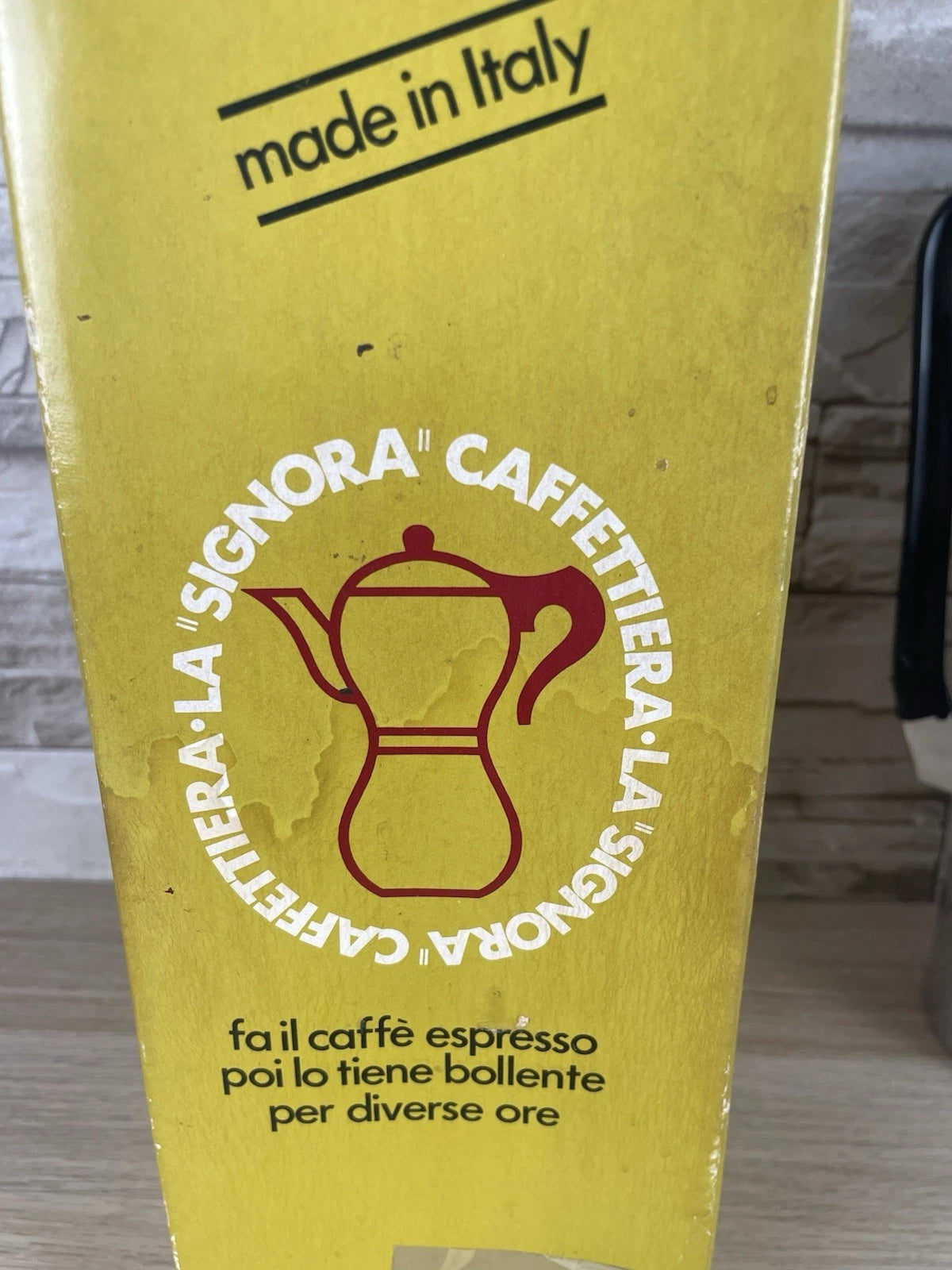 Caffettiera Termica Express La Signora Vintage Anni 60 Con Scatola E Istruzioni