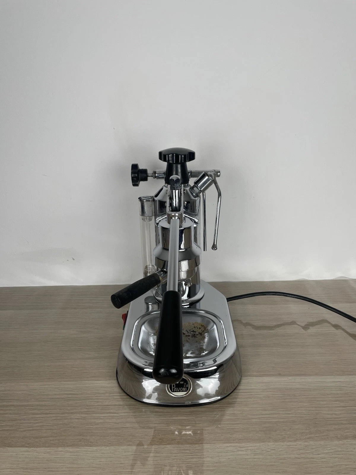 Macchina per caffè espresso La Pavoni 2a Europiccola Argento Vintage Anni 90