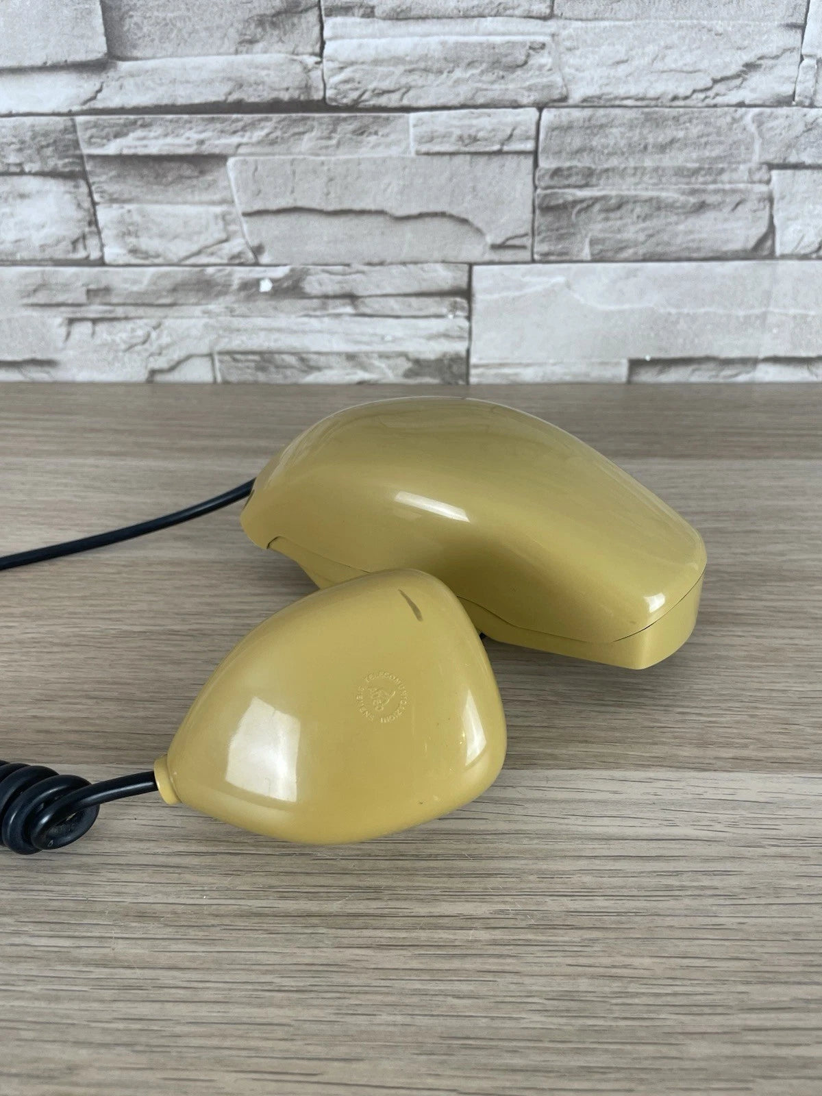 Telefono Grillo Senape Giallo Design Zanuso Sapper Vintage A Disco Siemens Auso