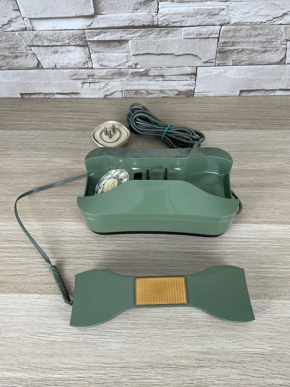 Telefono Face Standard Jewel Box Verde Fisso A Disco Vintage Epoca Anni 60