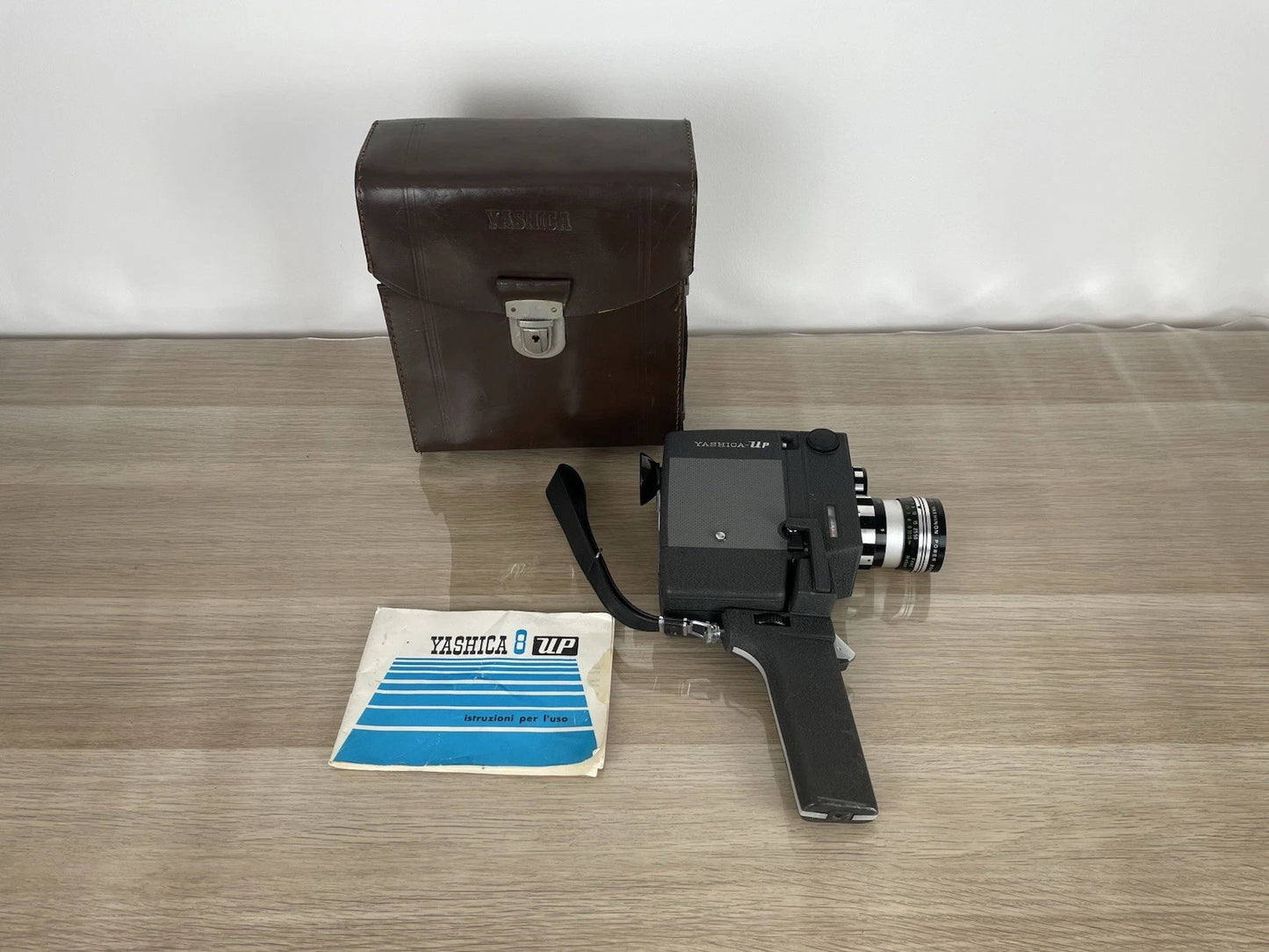 Cinepresa Yashica-Up Umatic-Power Super 8 Vintage Epoca Anni 60 Custodia Istruzioni