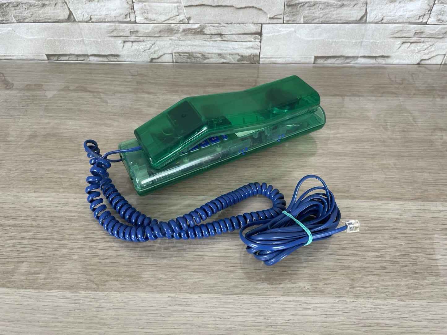 Telefono Fisso Swatch Twin Phone Deluxe Model Verde Blu 1989 Vintage Phone