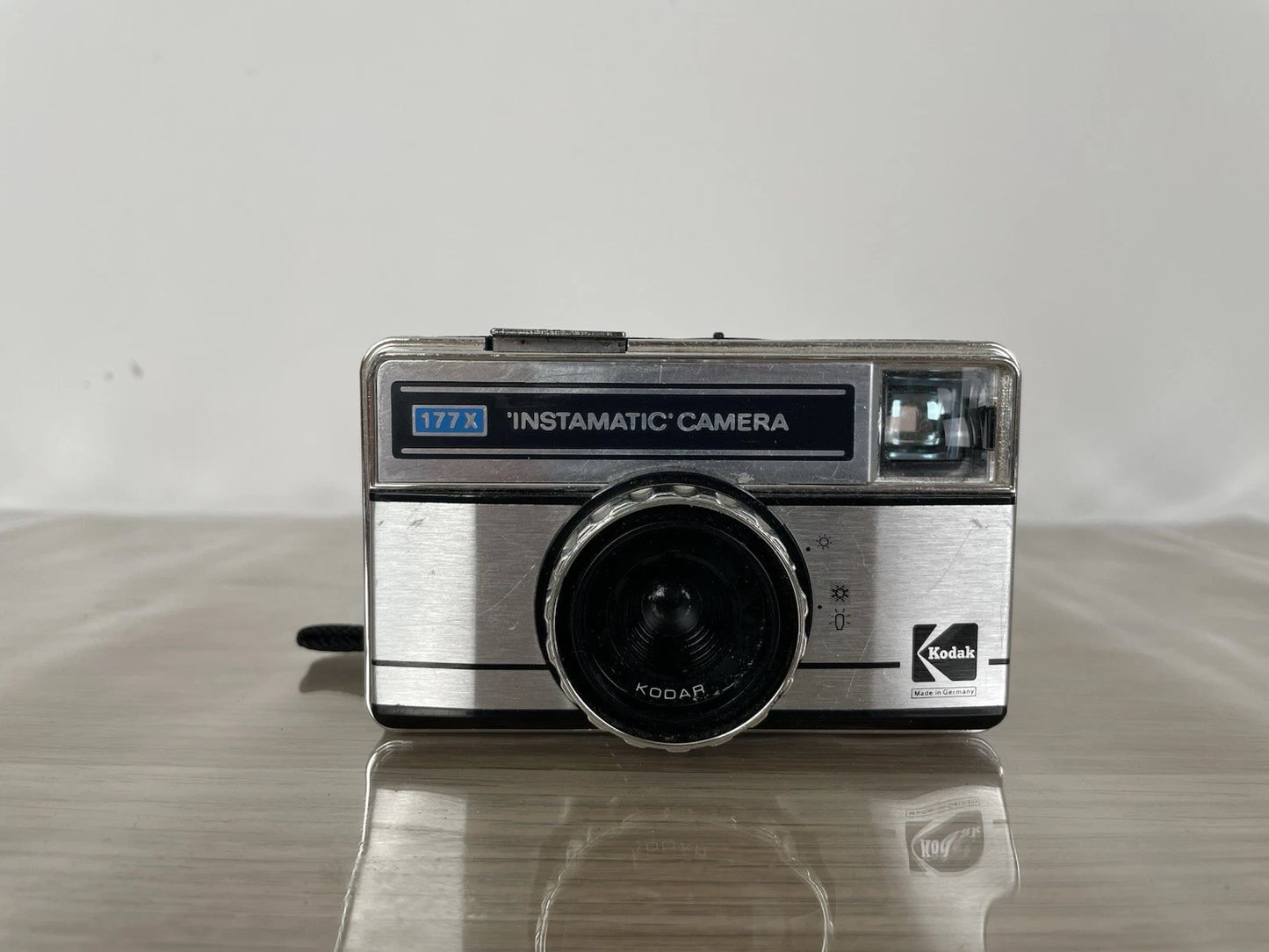 Fotocamera Instamatic Camera 177 X Kodak Vintage Anni 70 England Argento Compatta