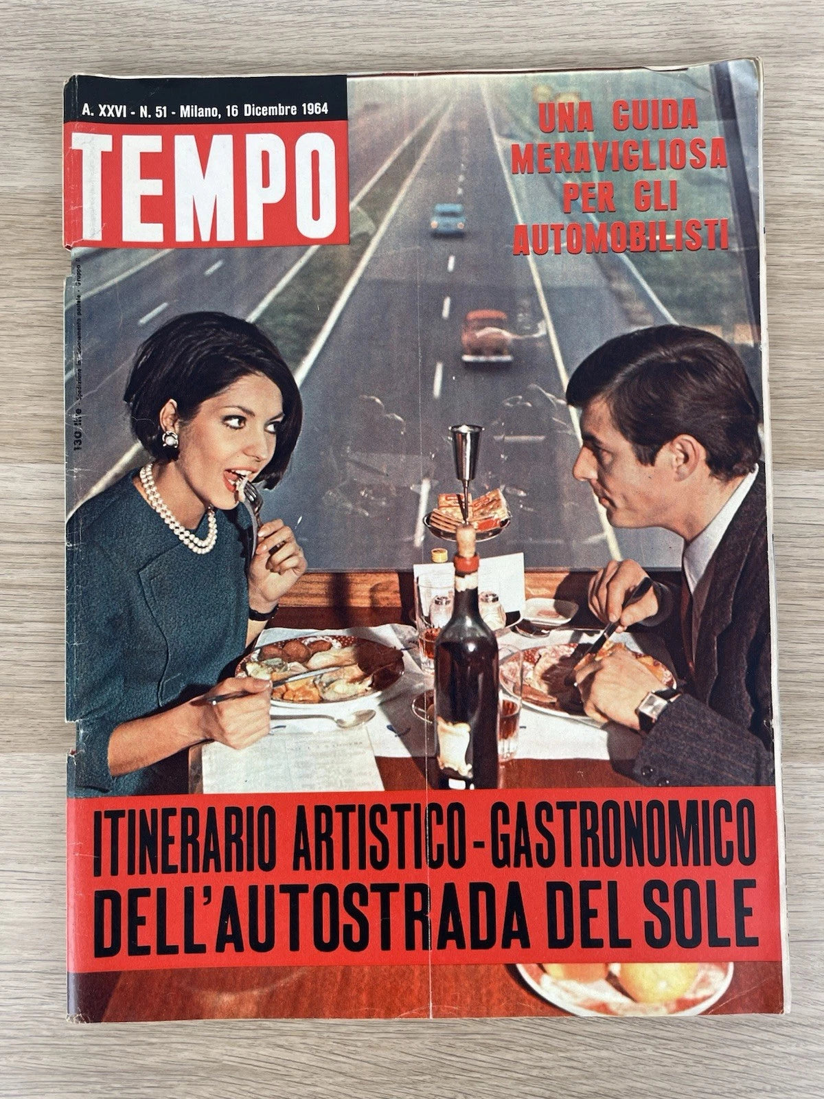 Rivista Tempo 16 Dicembre 1964 N. 51 A.XXVI Mondadori Palazzi Editore Vintage MI