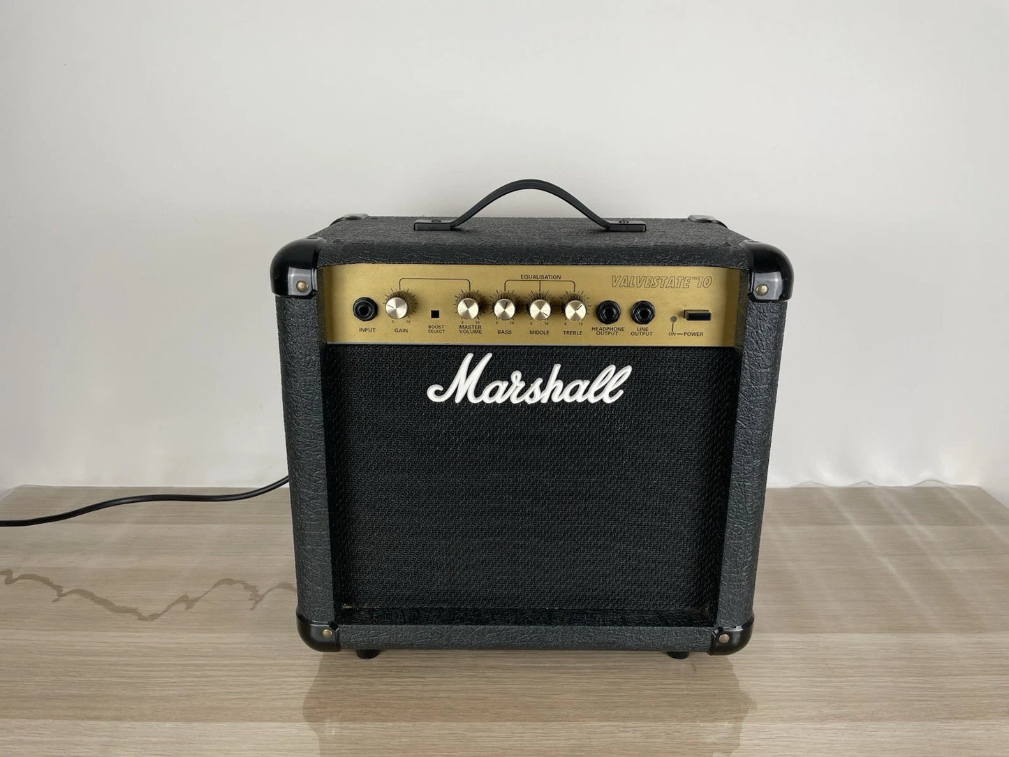 Amplificatore Marshall Valvestate tm 10 UK Legno Tolex Nero Anni 90
