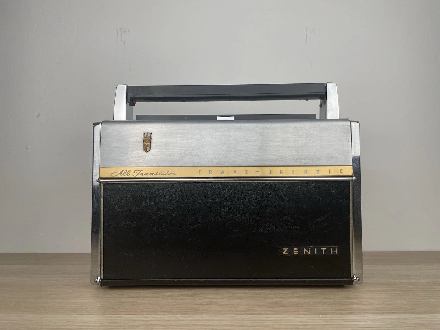 Radio Zenith Trans Oceanic Royal 1000-D Vintage Epoca Anni 50 USA Vintage Raro