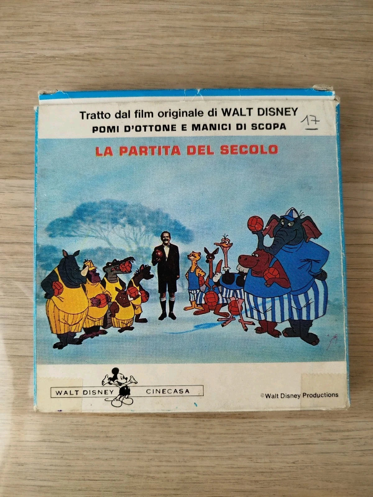 Pellicola Film Walt Disney Super 8 La Partita Del Secolo Vintage Epoca Anni 60