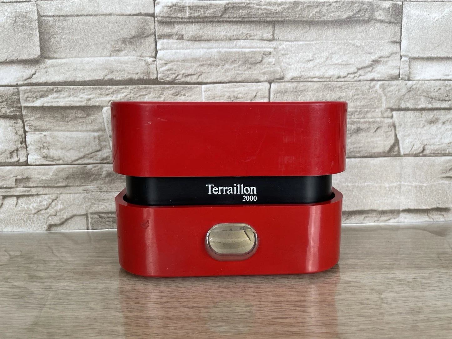 Bilancia Terraillon Export 2000 Design Zanuso Sapper Vintage Anni 70 Rossa