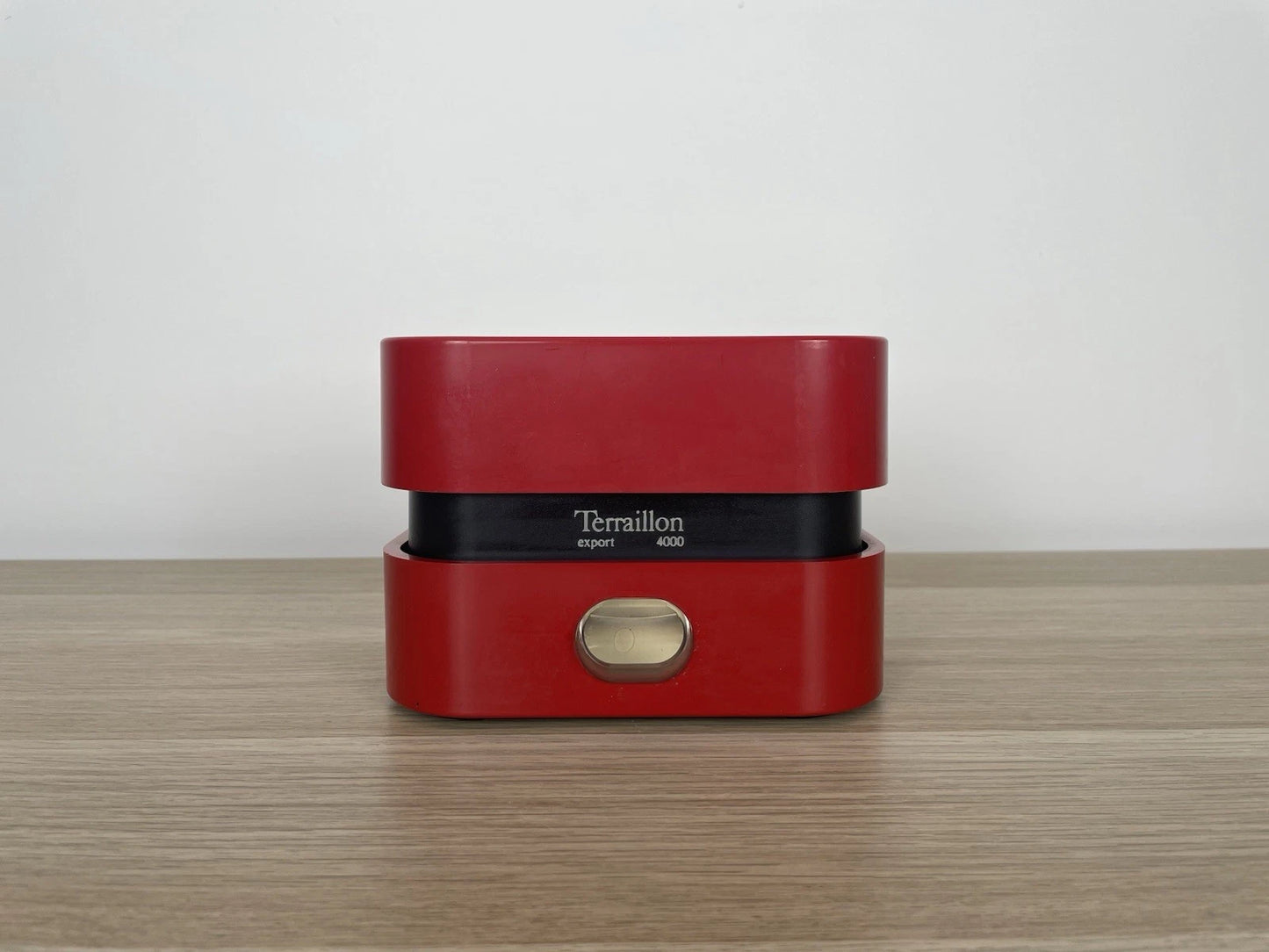 Bilancia Analogica Terraillon Export 4000 Rossa Vintage Design Zanuso Sapper 70