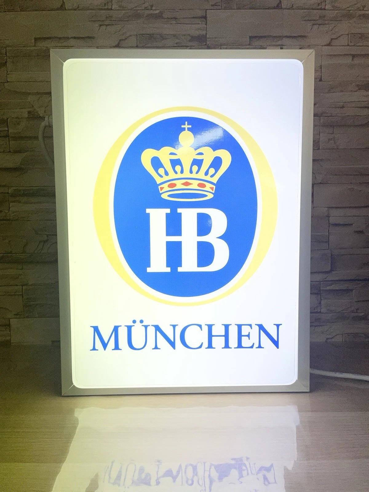 Insegna Luminosa HB Birrificio Germania Monaco Da Muro Con Cavo Oktoberfest