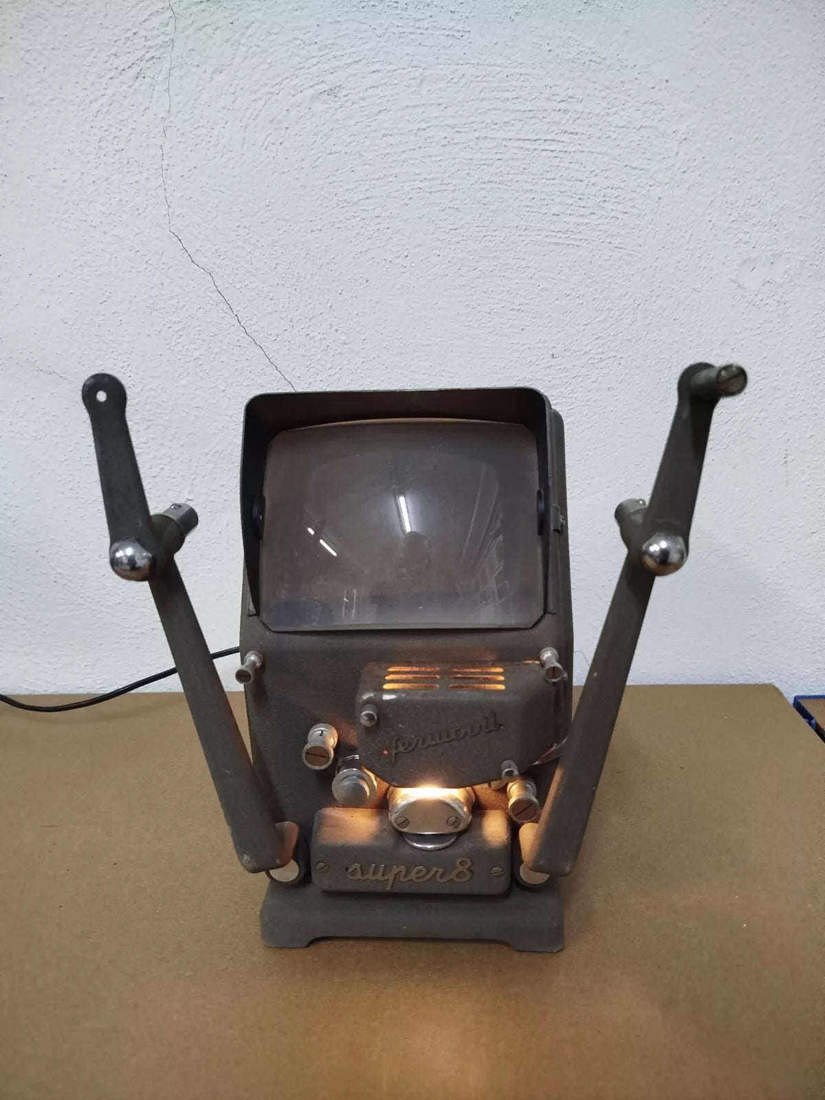 Moviola Fermovil Super 8 Vintage Epoca Anni 60 Per Pellicole 8mm Film Amatoriali