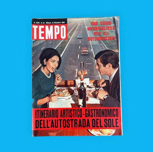 Rivista Tempo 16 Dicembre 1964 N. 51 A.XXVI Mondadori Palazzi Editore Vintage MI