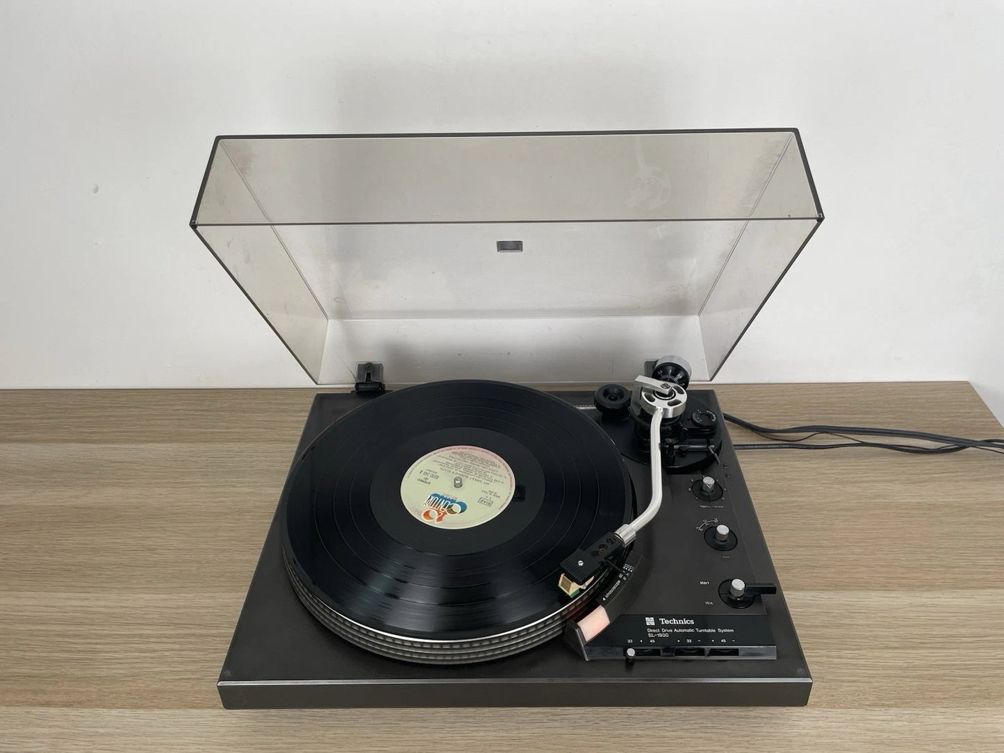 Giradischi Technics SL1900 Per Vinili Vintage Epoca Anni 70 Trazione Diretta