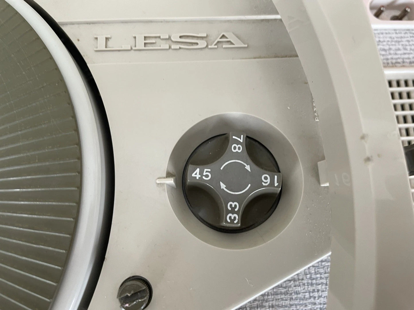 Fonovaligia Lesa Inverso LF 470 Trinidad Vintage Giradischi Valigetta Portatile