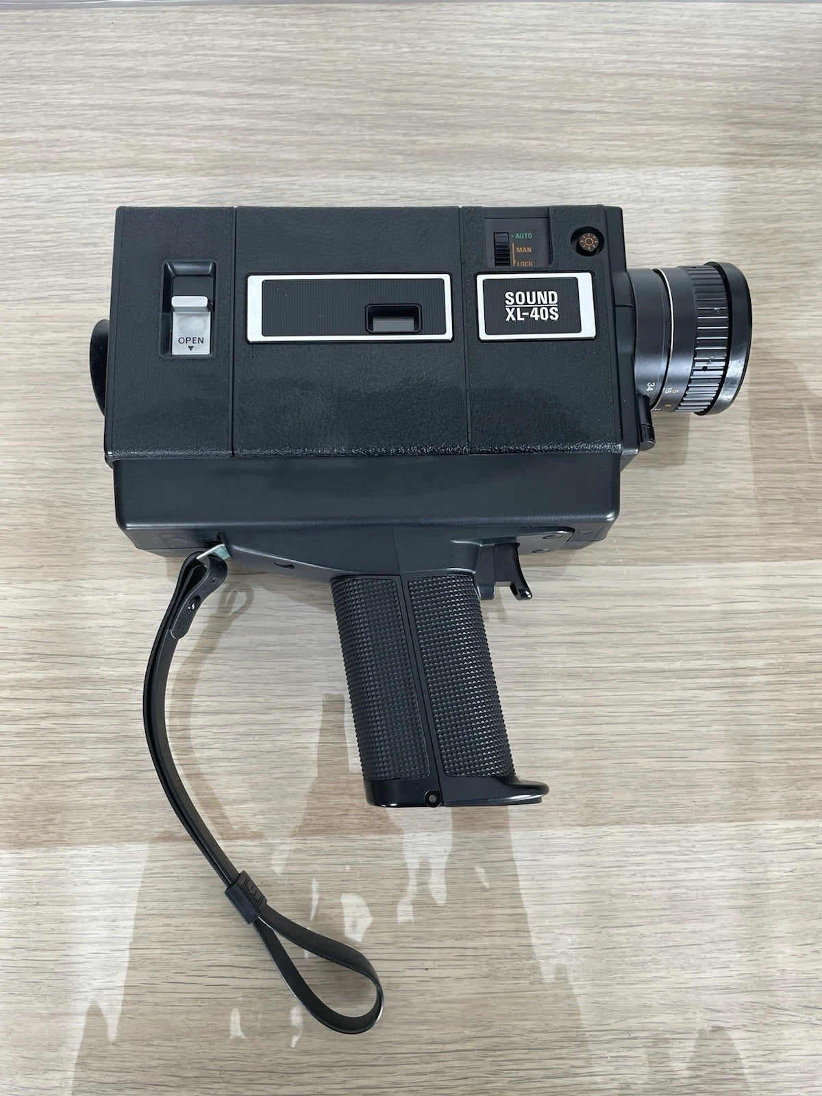 Cinepresa Sankyo Sound XL 40 S Giappone Vintage 1975 Nero Super 8 Sonora ASA
