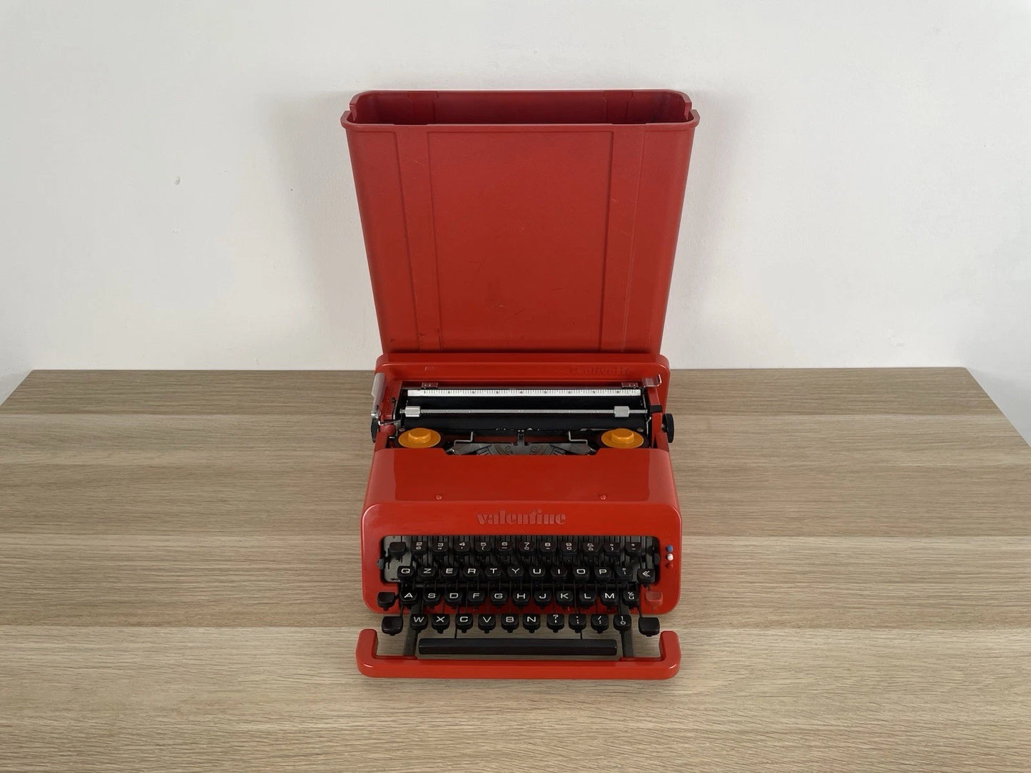 Macchina Per Scrivere Olivetti Valentine Ettore Sottsass Anni 70 MoMa NYC Rosso