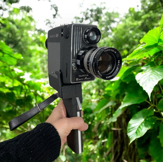 Cinepresa Yashica-Up Umatic-Power Super 8 Vintage Epoca Anni 60 Custodia Istruzioni