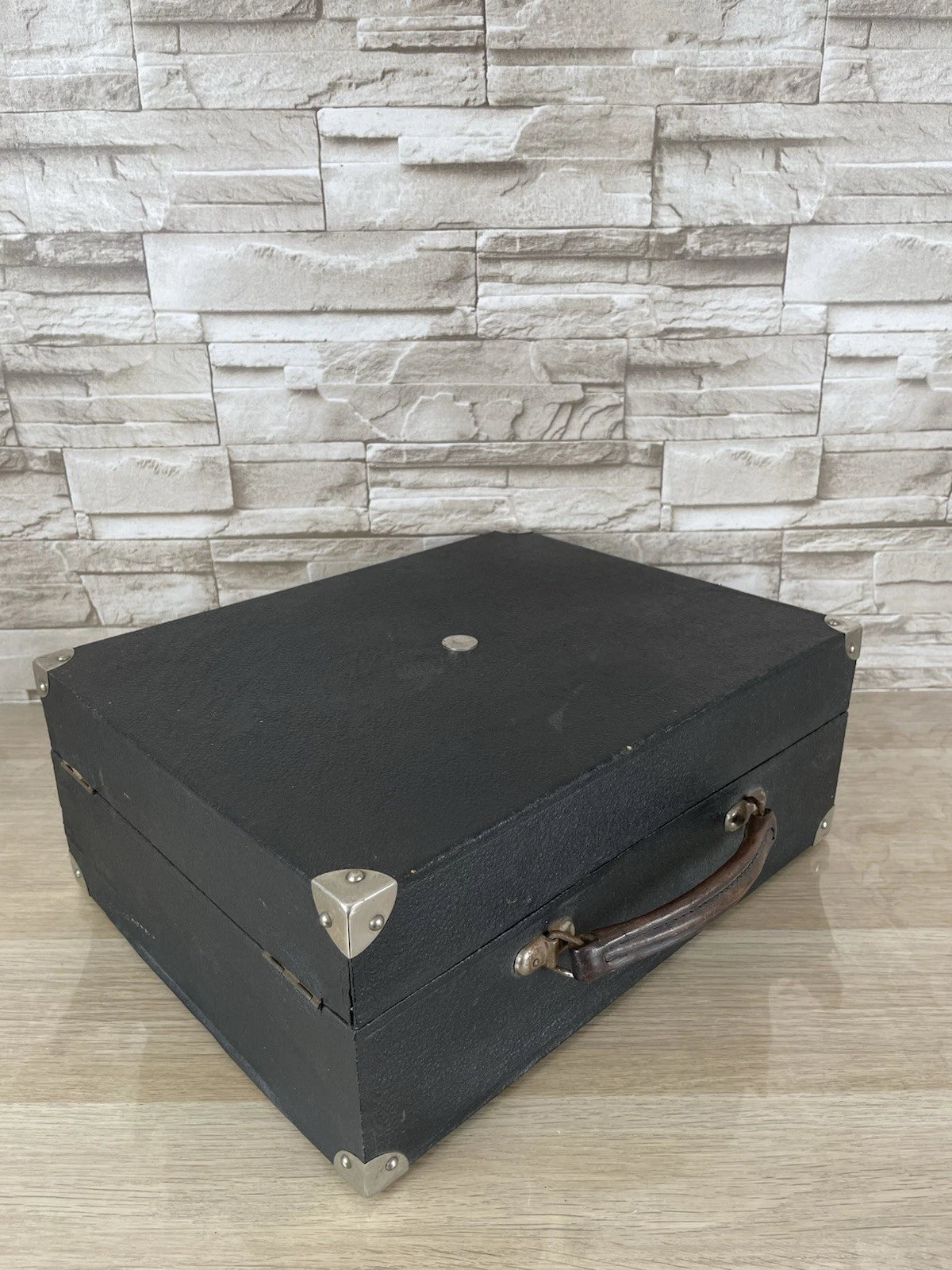 Grammofono Portatile Da Pic-Nic Valigetta Vintage Epoca Anni '30 Phonia 78 Giri