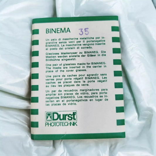 Durst Binema 35 Due Mascherine Metalliche Per Ingranditore Senza Vetri Bimaneg