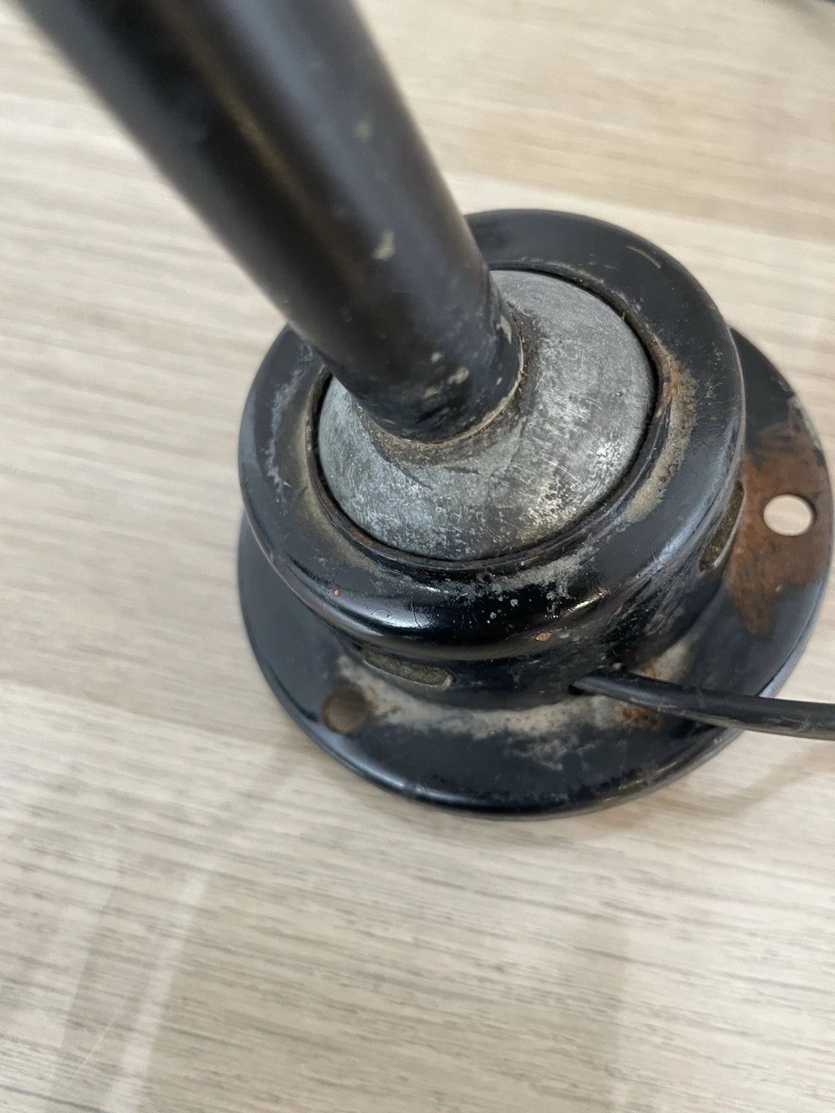 Lampada Snodabile Industriale Officina Regolabile Nero Vintage NO MORSETTO Vite