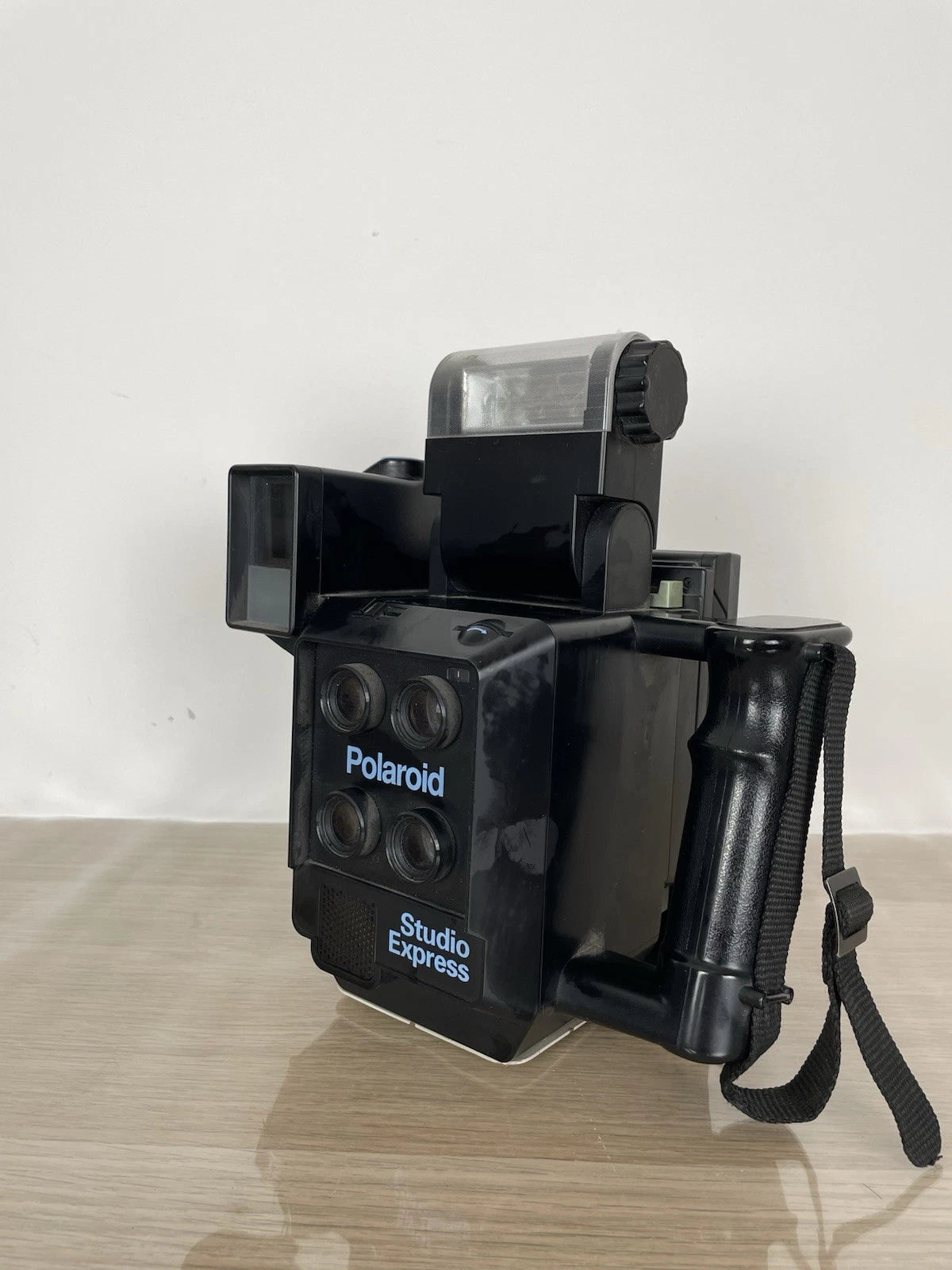 Macchina fotografica istantanea Polaroid Studio Express Vintage Flash Anni 80