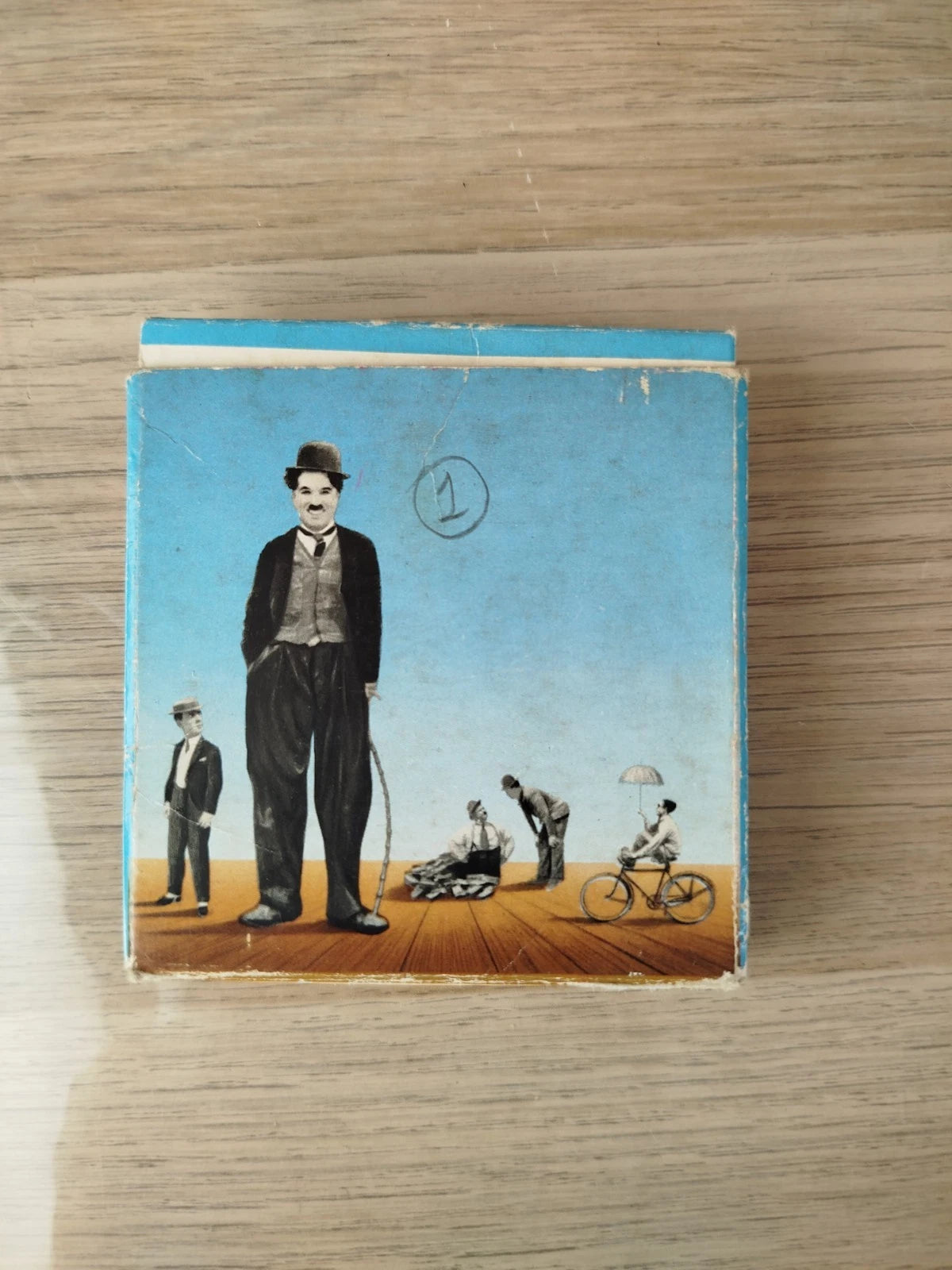 Pellicola Super 8 Charlie Chaplin Stanlio Onlio Charlot Gardien De l'Ordre Epoca