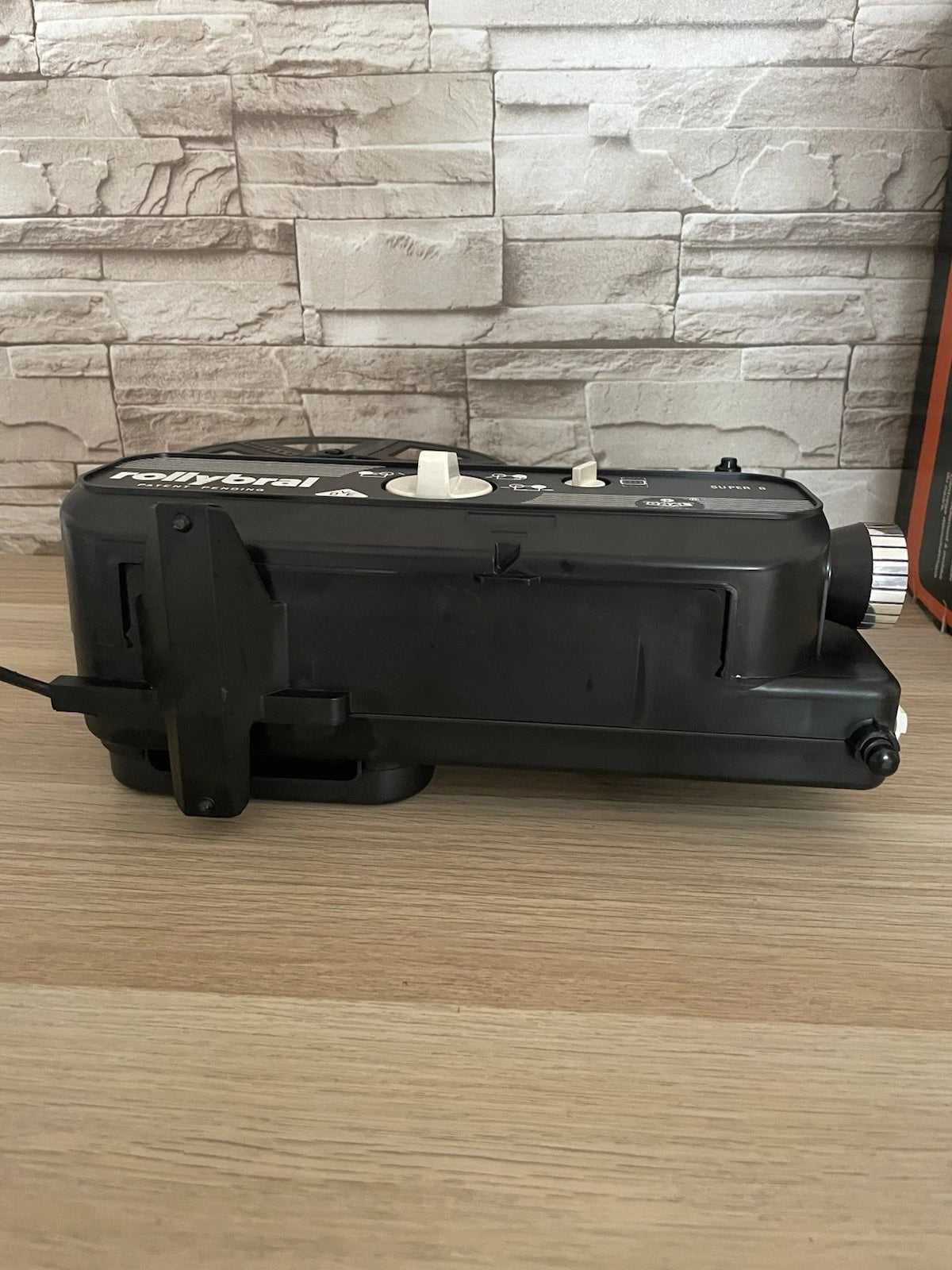Proiettore Giocattolo Rollybral Vintage Anni '70 Super 8 Per Pezzi Di Ricambio