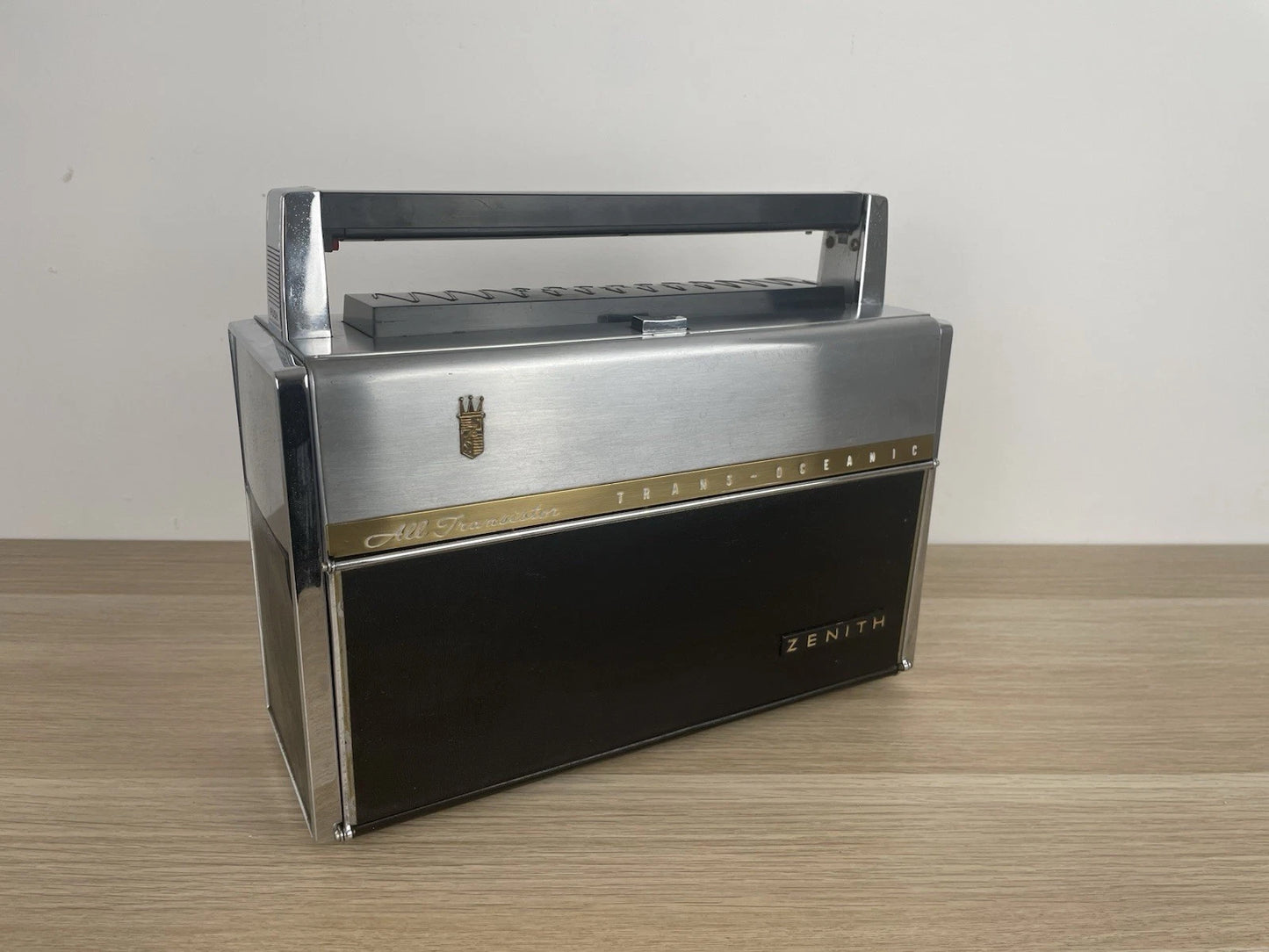Radio Zenith Trans Oceanic Royal 1000-D Vintage Epoca Anni 50 USA Vintage Raro