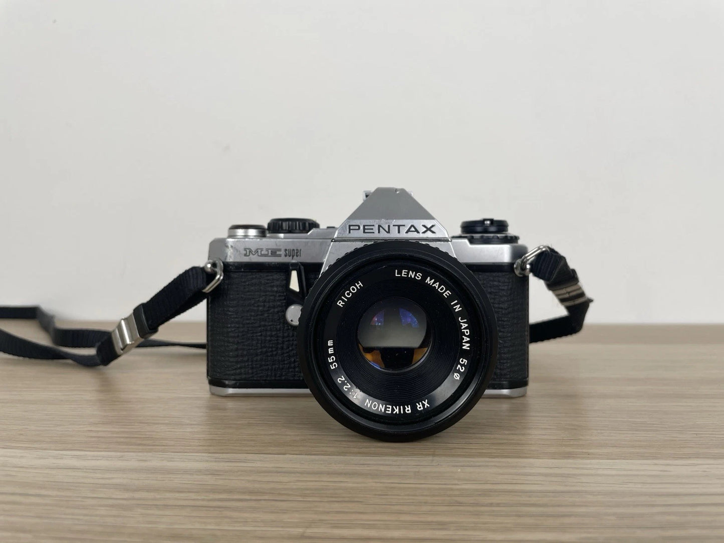 Fotocamera Analogica Pentax Me Super Macchina Foto Reflex 35mm Obiettivo Ricoh