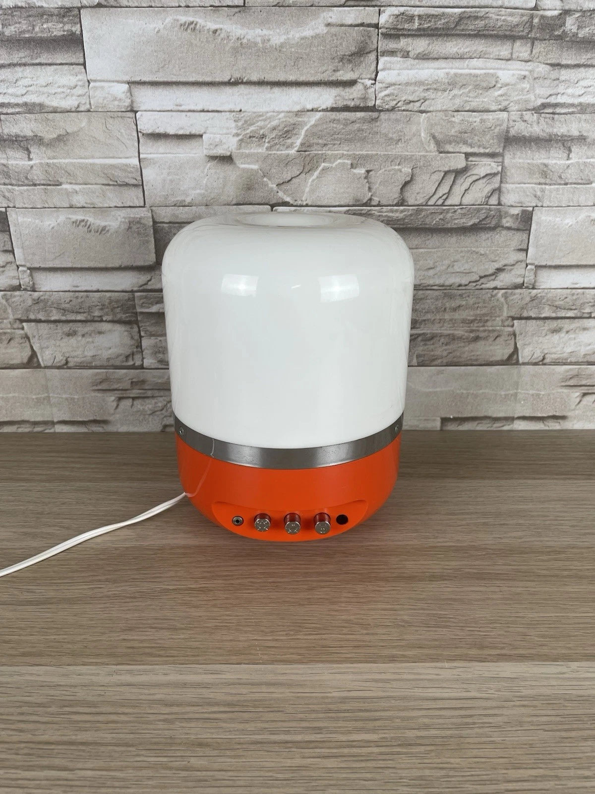 Radio Lampada 60s Europhon Design Adriano Rampoldi Vintage Space Age Arancione