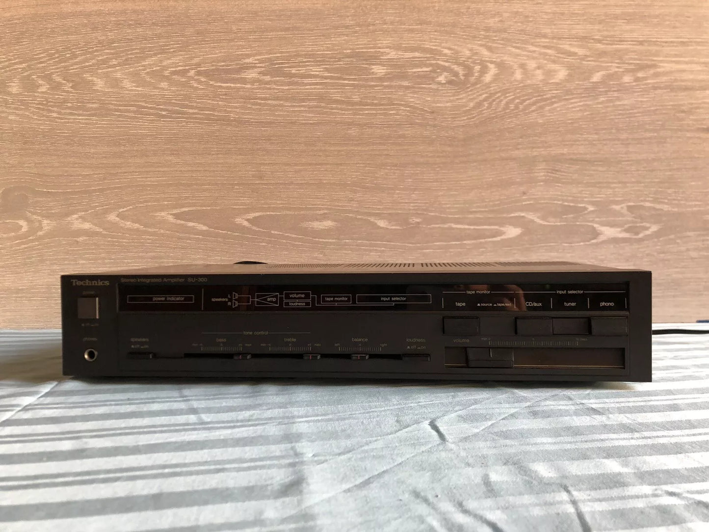 Amplificatore Technics SU-300 Stereo Integrated Amplifier Hi-fi Giappone 160W
