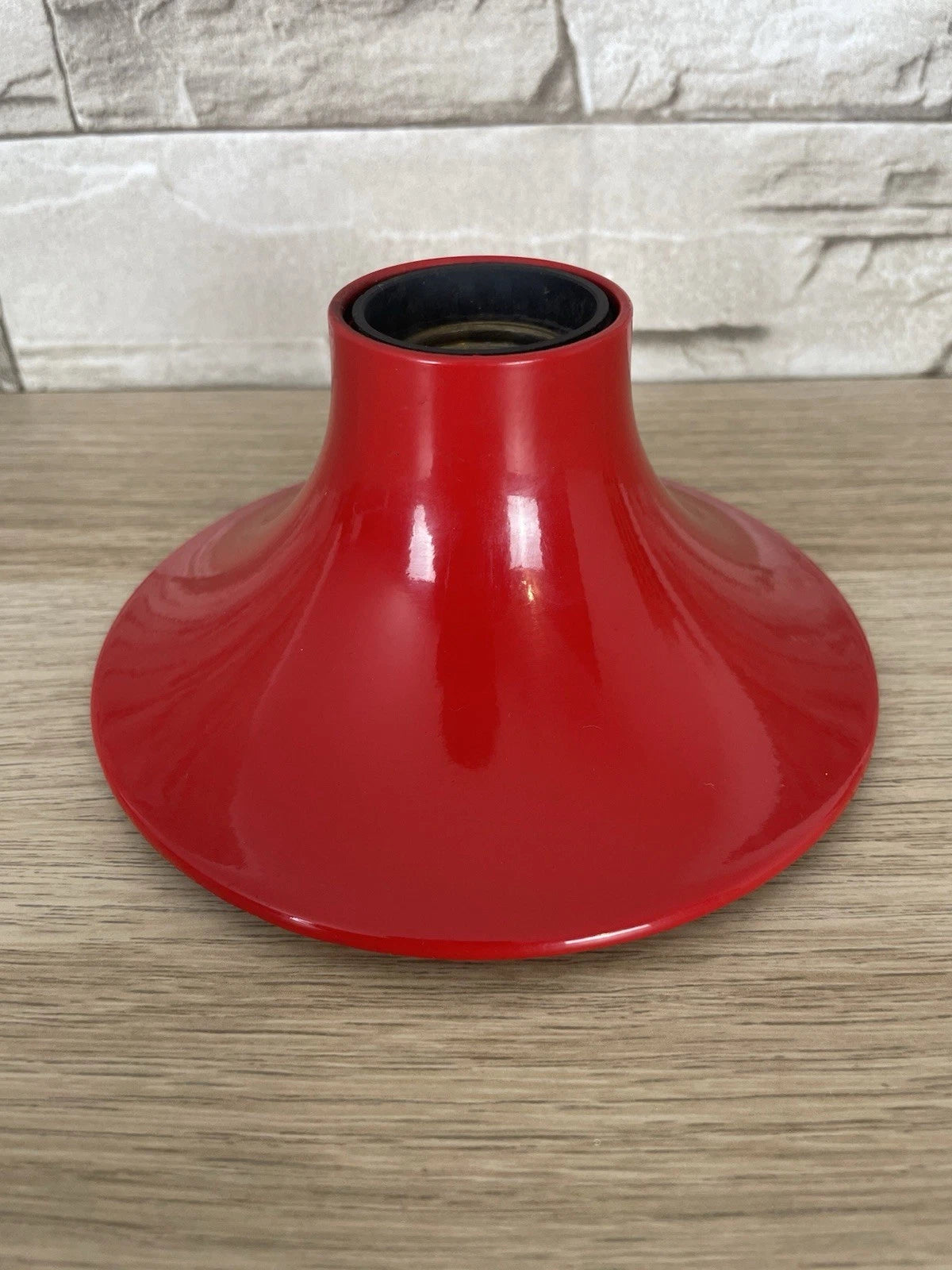 Lampada Da Muro Applique Teti Design Vico Magistretti Per Artemide Rosso Vintage