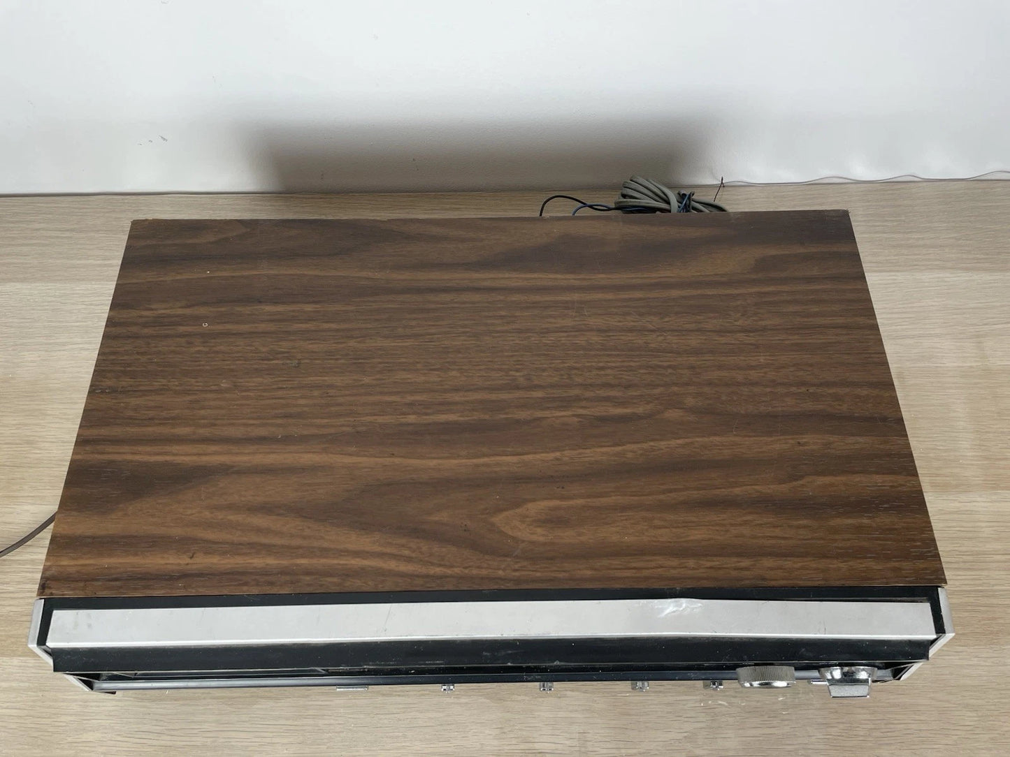 Lettore Cassette Stereo 8 Amplificatore Tuner FM Saehan SE-1000 Vintage Anni 70