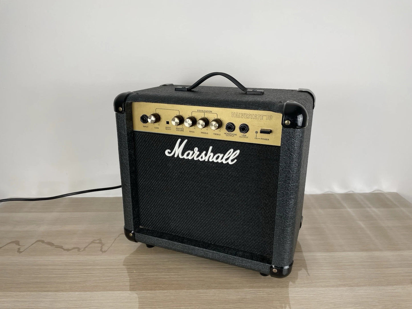 Amplificatore Marshall Valvestate tm 10 UK Legno Tolex Nero Anni 90