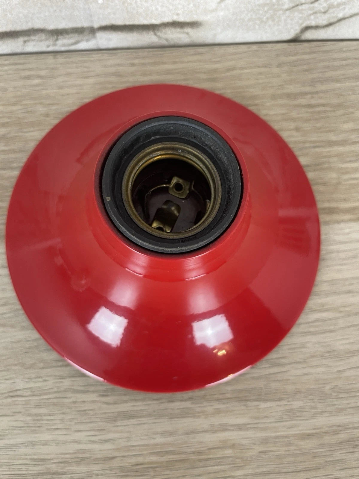Lampada Da Muro Applique Teti Design Vico Magistretti Per Artemide Rossa Vintage