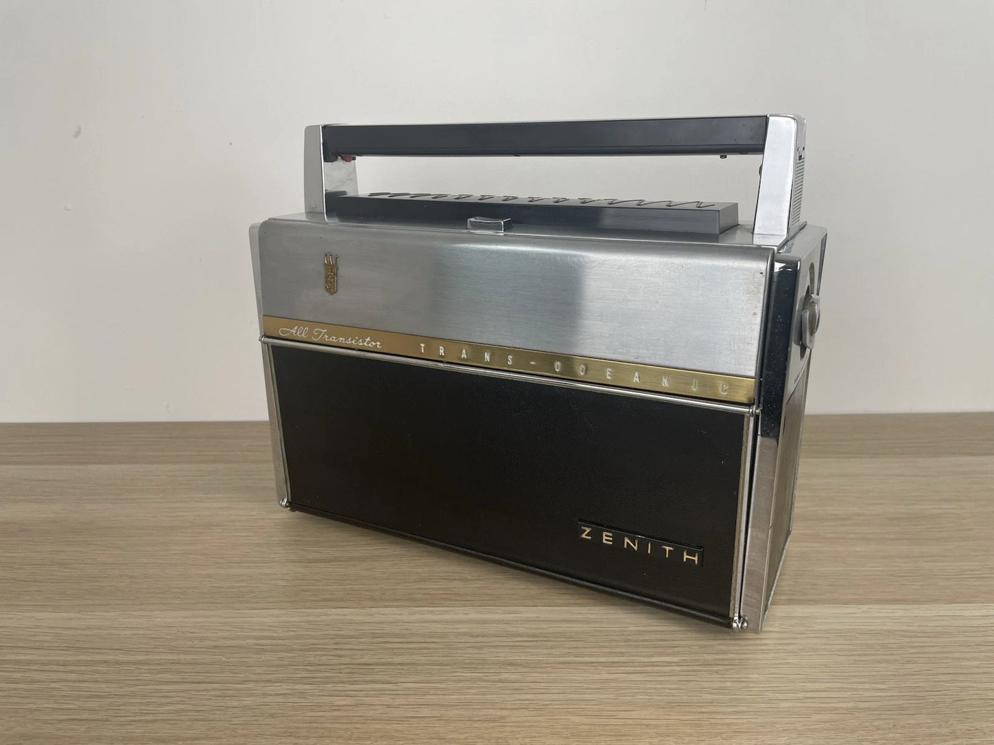Radio Zenith Trans Oceanic Royal 1000-D Vintage Epoca Anni 50 USA Vintage Raro