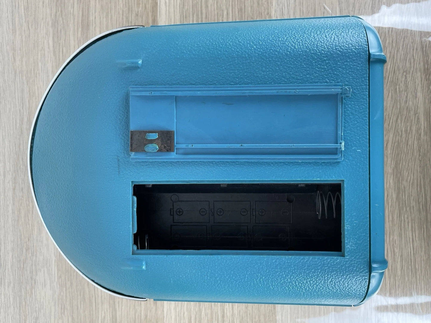 Mangiadischi Fonorette Vintage Epoca Anni 60 Azzurro Portatile Vinili 45 Giri giradischi