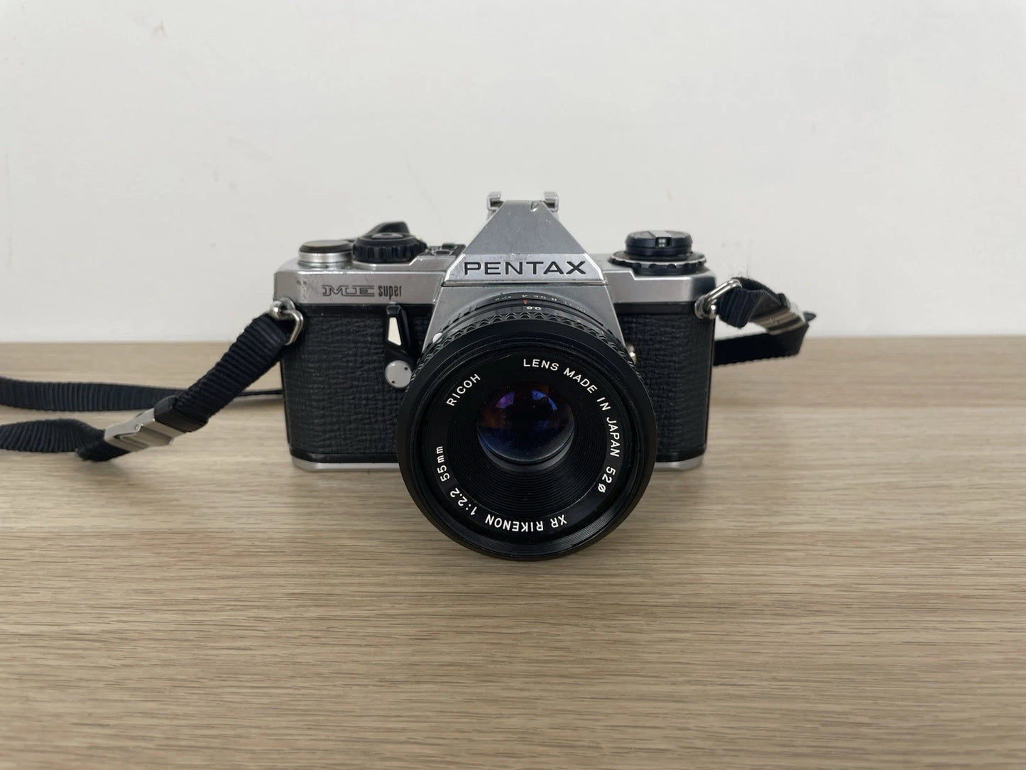 Fotocamera Analogica Pentax Me Super Macchina Foto Reflex 35mm Obiettivo Ricoh