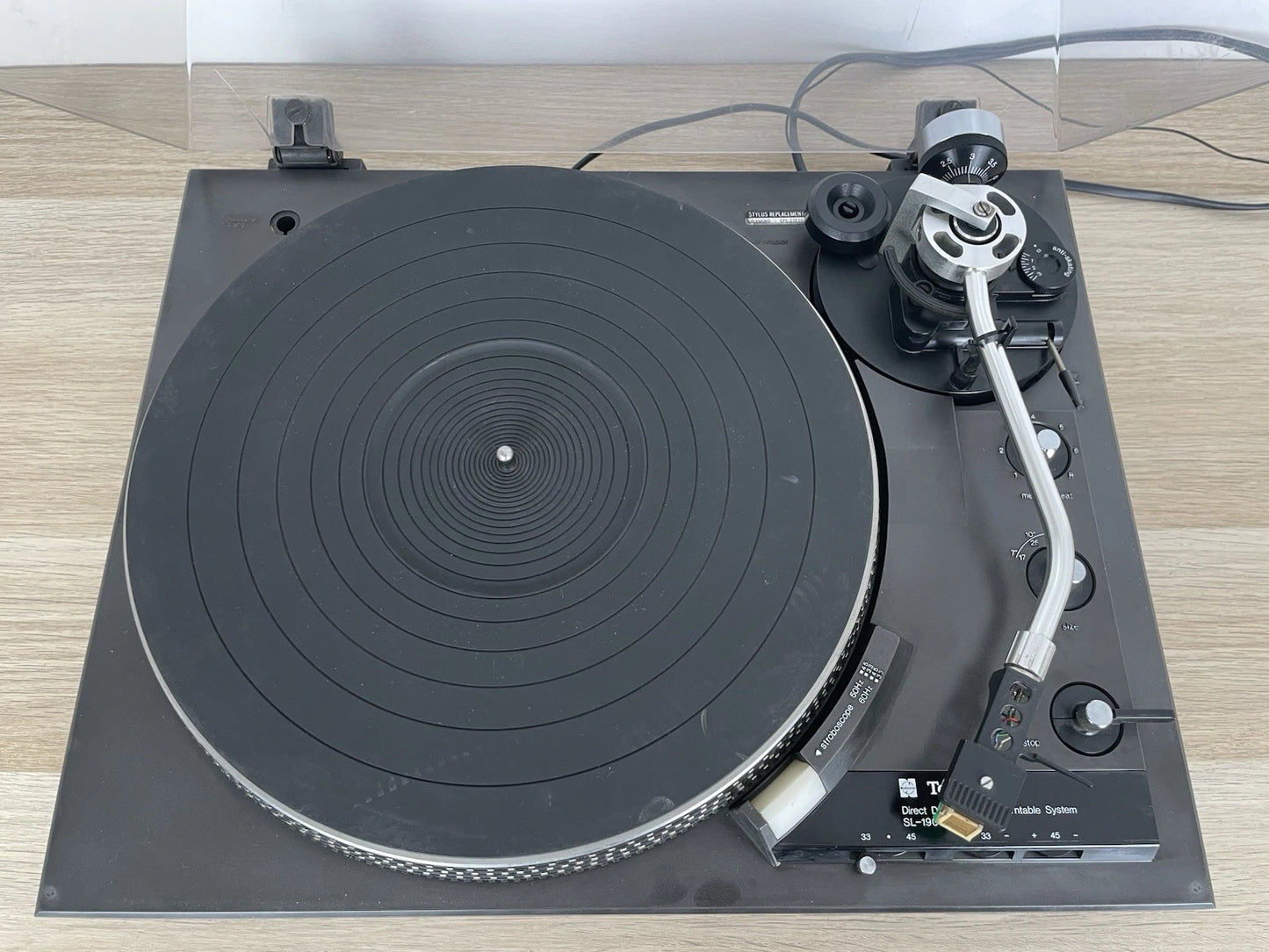 Giradischi Technics SL1900 Per Vinili Vintage Epoca Anni 70 Trazione Diretta