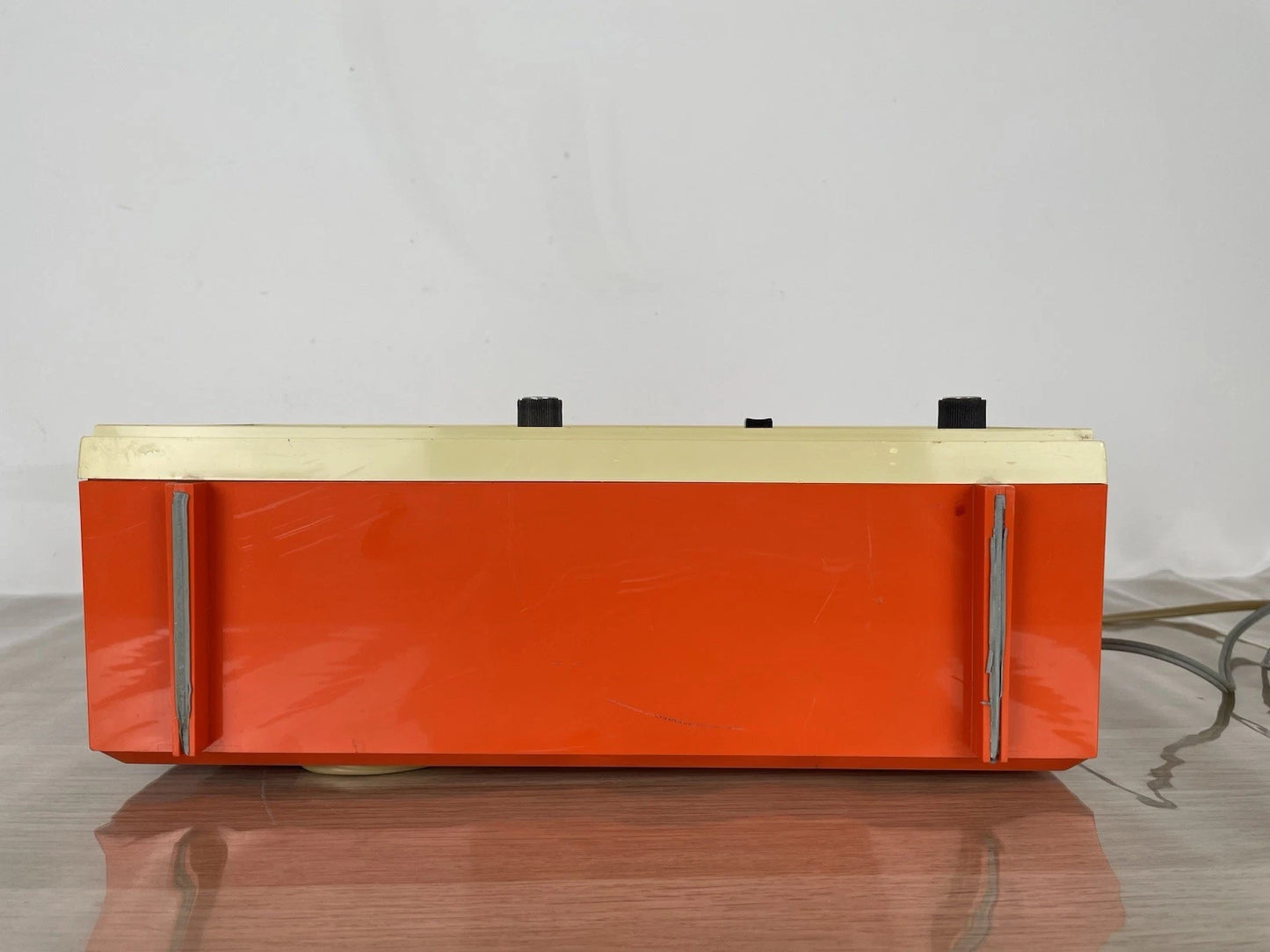 Radio Mivar Milano Vintage Epoca Design Anni 60 Arancione