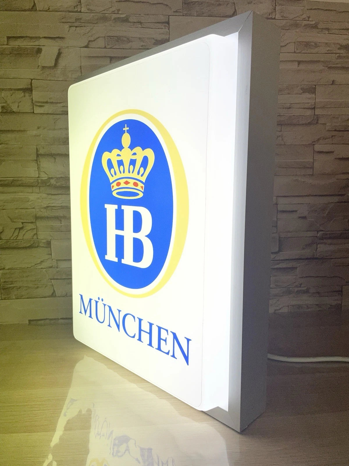Insegna Luminosa HB Birrificio Germania Monaco Da Muro Con Cavo Oktoberfest