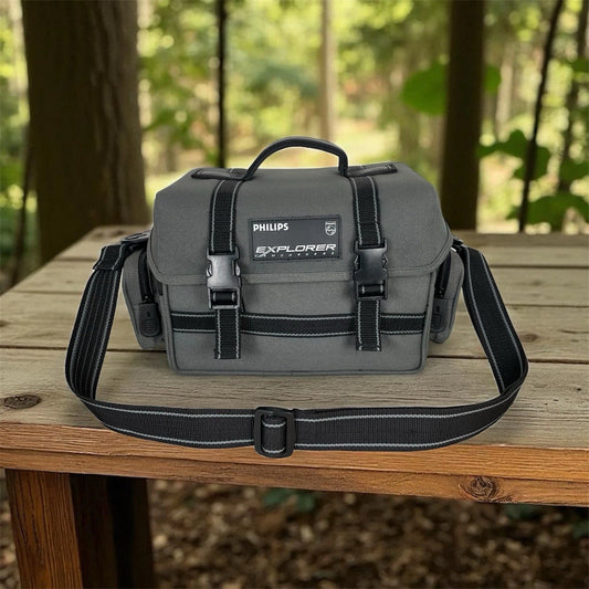 Borsa Per Fotocamera E Attrezzatura Fotografica Philips Explorer AV1075 Grigio