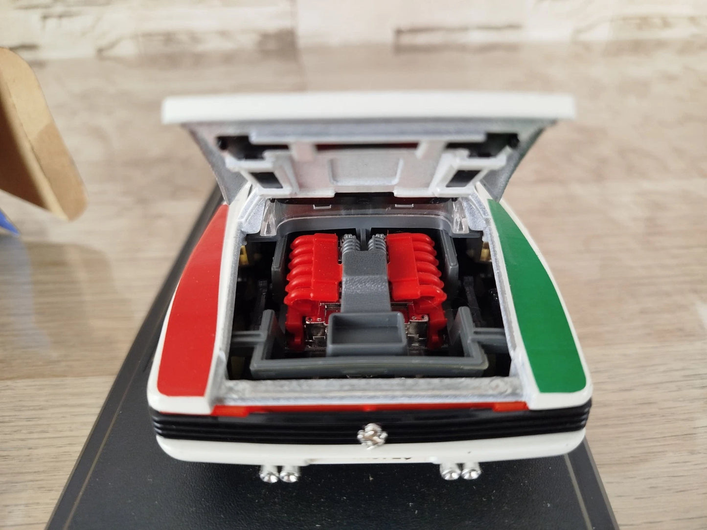 Modellino Automobile Burago Ferrari Testa Rossa 1984 Mondiali Italia 90 Cod 1504