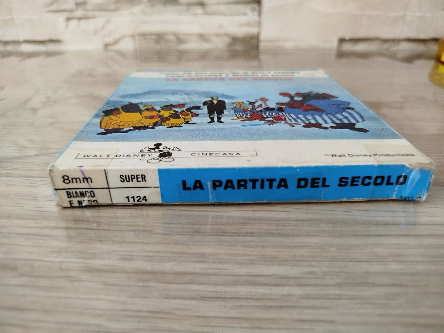 Pellicola Film Walt Disney Super 8 La Partita Del Secolo Vintage Epoca Anni 60