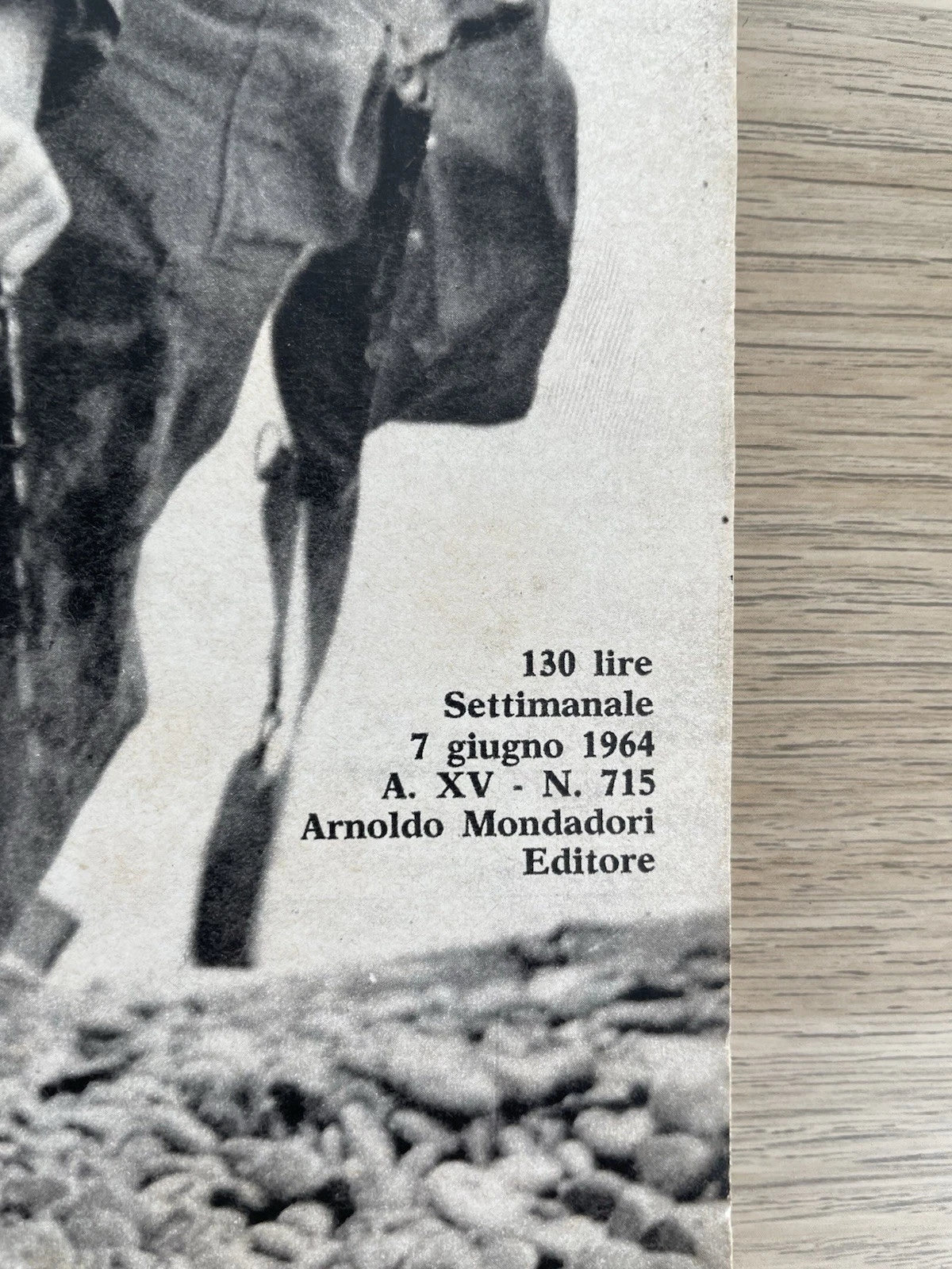Rivista Epoca 7 Giugno 1964 N.715 A.XV Arnoldo Mondadori Editore Vintage