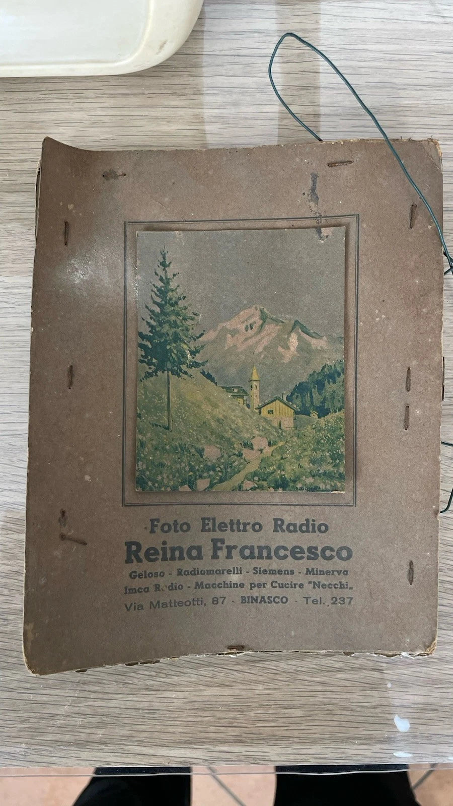 Antica Radio D'Epoca Minerva 525/2 Vintage Valvolare Anni 50 In Legno Solo AM