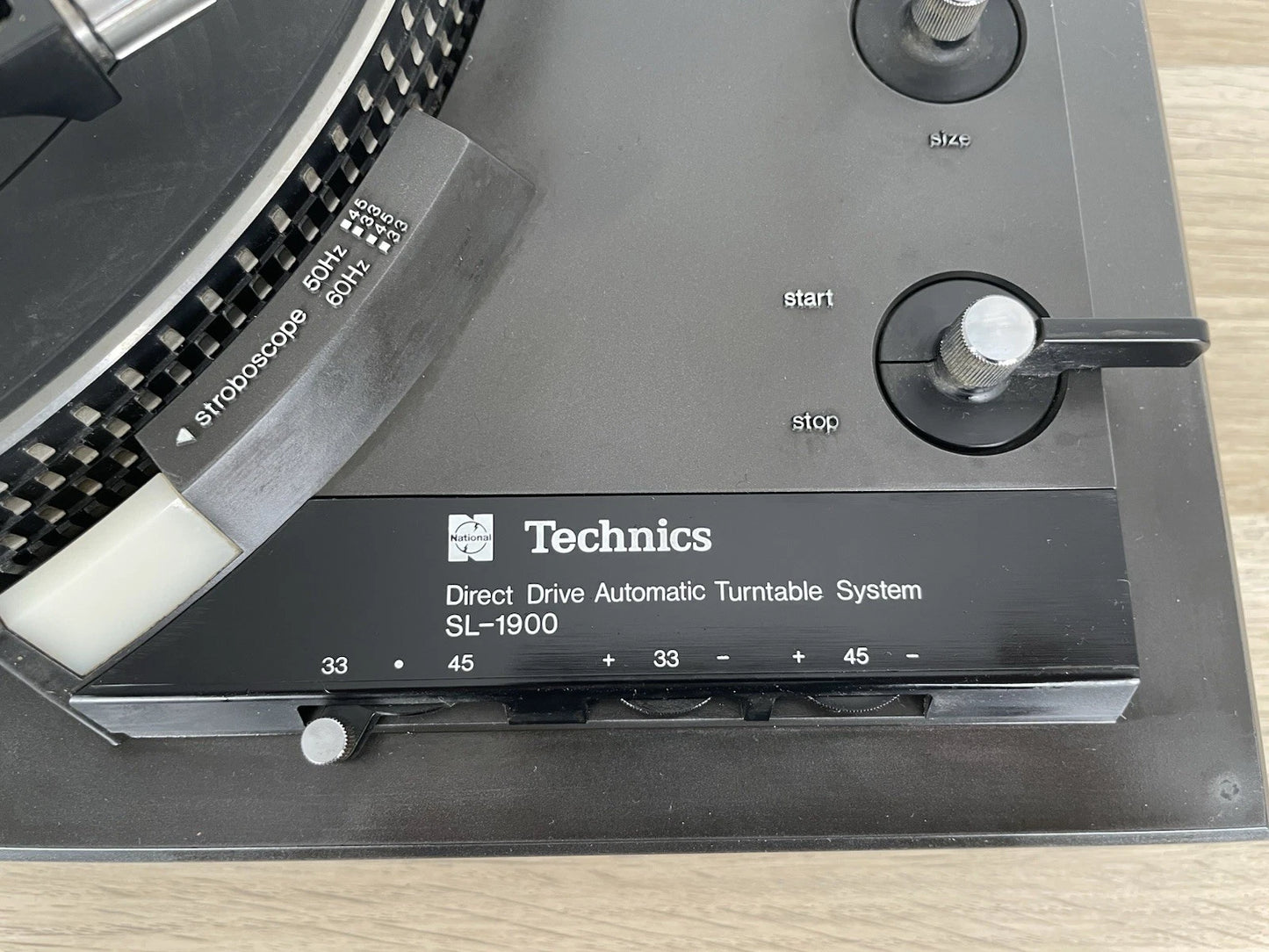 Giradischi Technics SL1900 Per Vinili Vintage Epoca Anni 70 Trazione Diretta